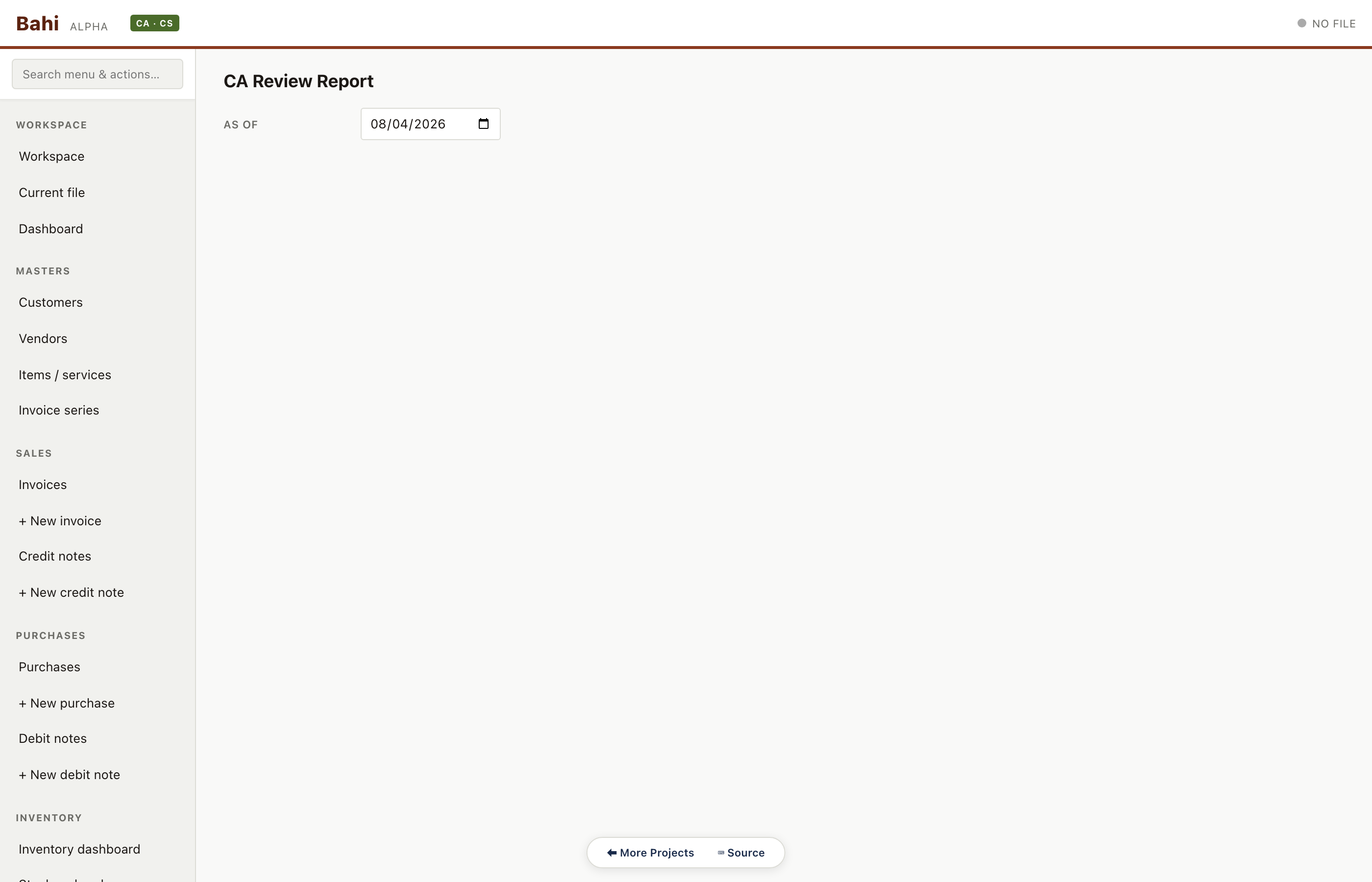 Client 1 — Review report