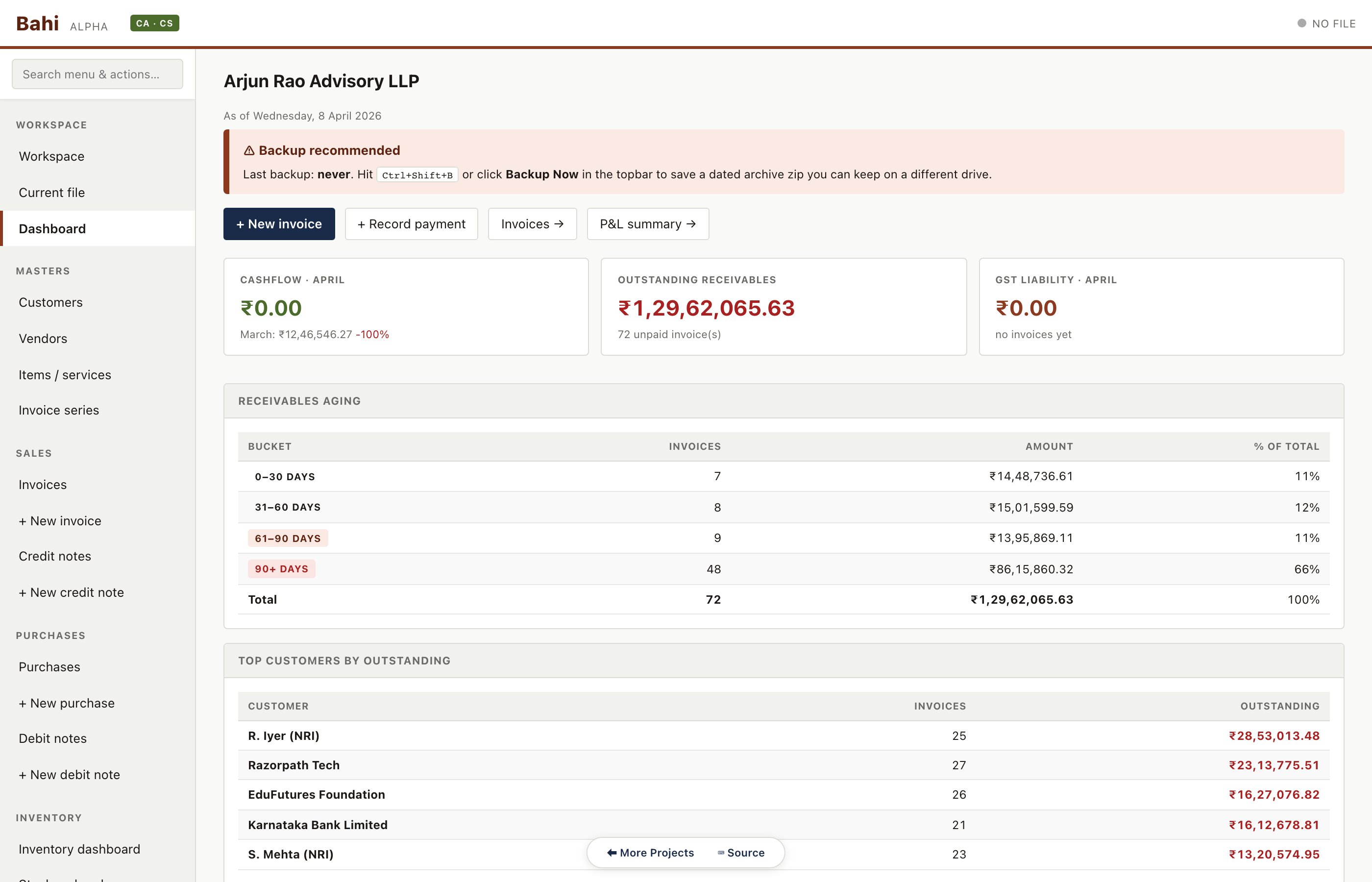 Client 3 — Dashboard