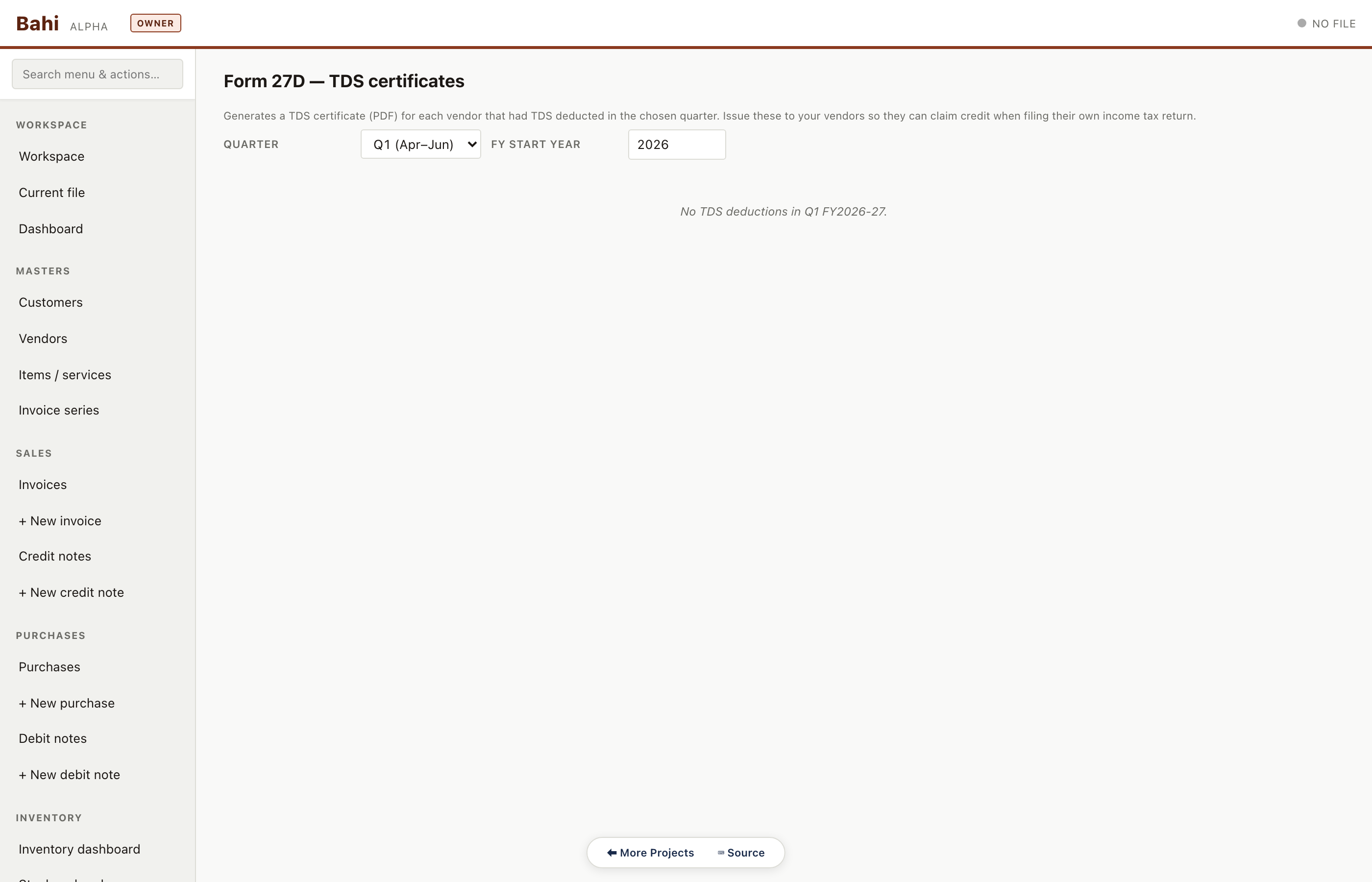 Form 27D certificates